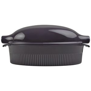 Roaster Com Tampa 100% Porcelana Refratária Assar e Servir - Germer