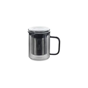 Caneca Com Infusor Para Chá 350ml Vidro Borosilicato - Oxford