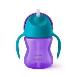 Copo com Canudo Dinossauro 200ml - Philips Avent