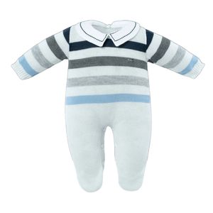 Saída Maternidade RN 2 Peças Em Tricot 100% Acrílico - Hug